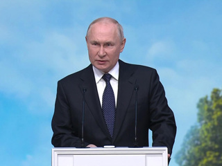 Путин приехал на инаугурацию Собянина