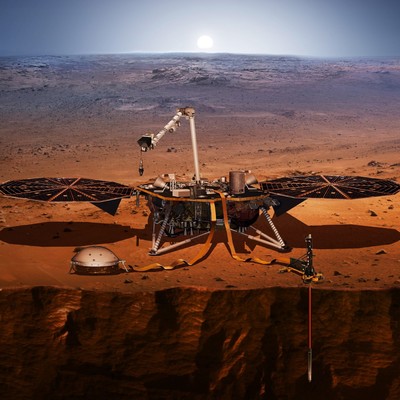 NASA опубликовала первое «марсианское» селфи космического аппарата InSight NASA опубликовала первое «марсианское» селфи космического аппарата InSight