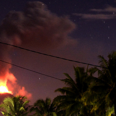 На острове Пальма произошло извержение вулкана Кумбре Вьеха