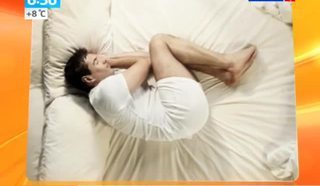 Ученые советуют спать на спине