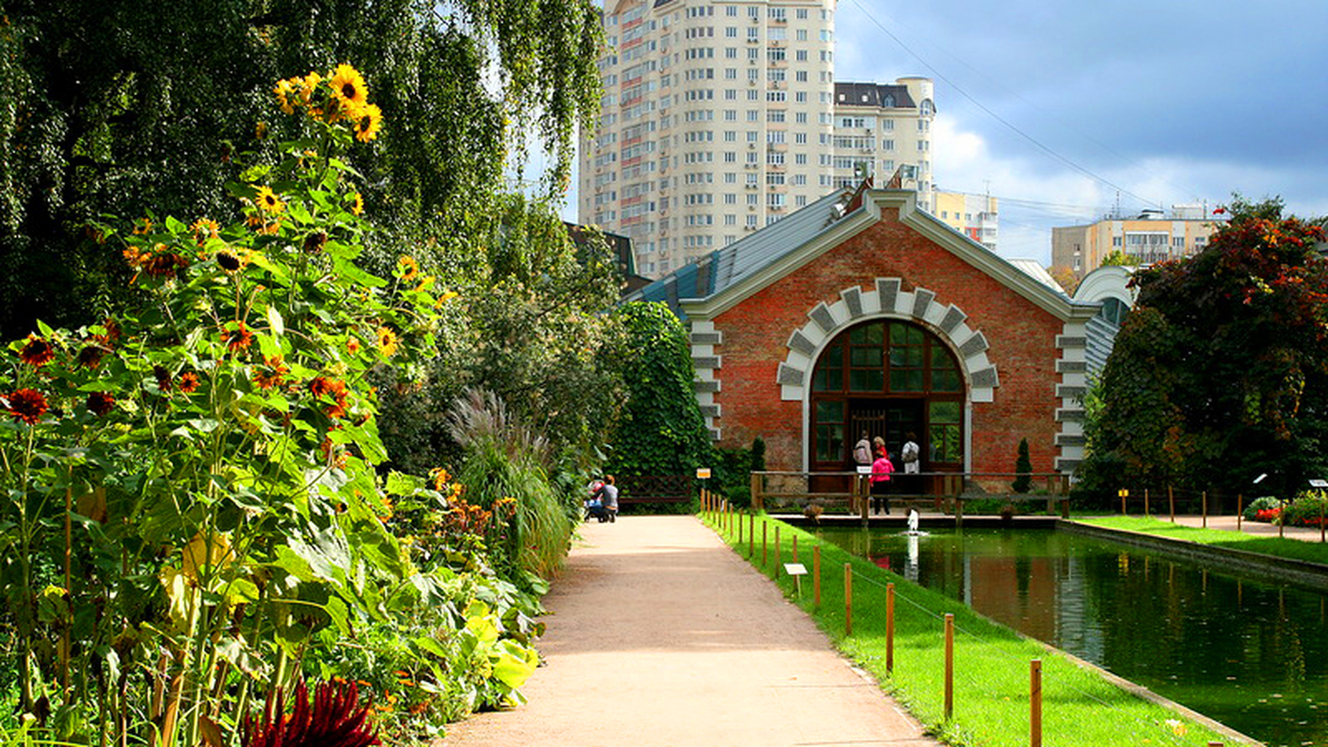 Москва Алексеевская Ботанический сад