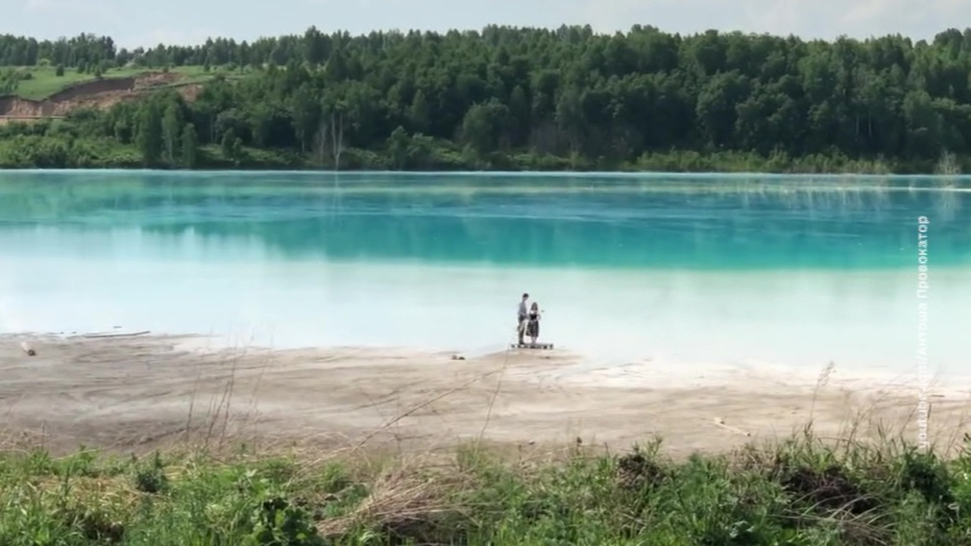 Лазурное озеро Новосибирск