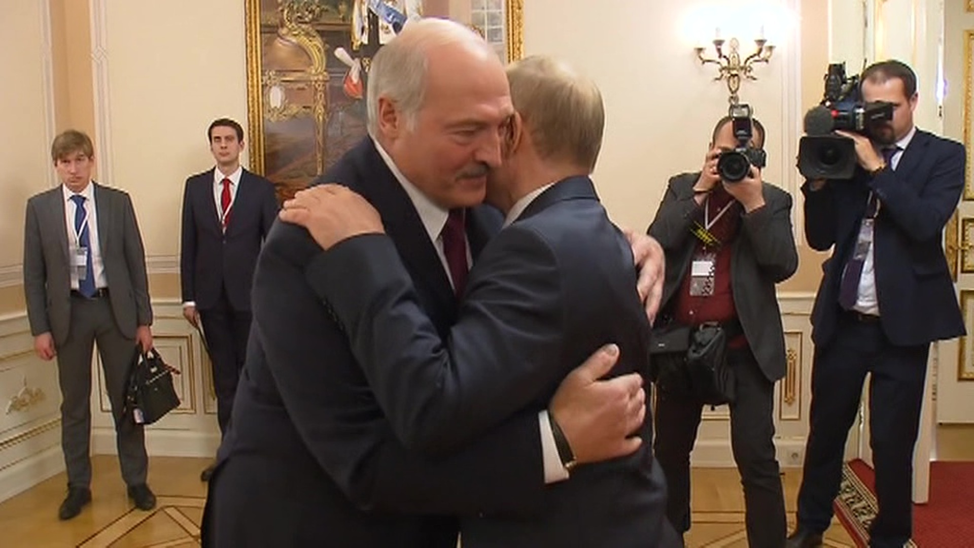 Встреча Путина и Лукашенко в Питере