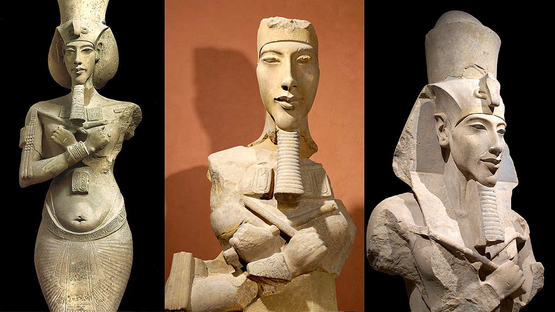 Статуя фараона Эхнатона