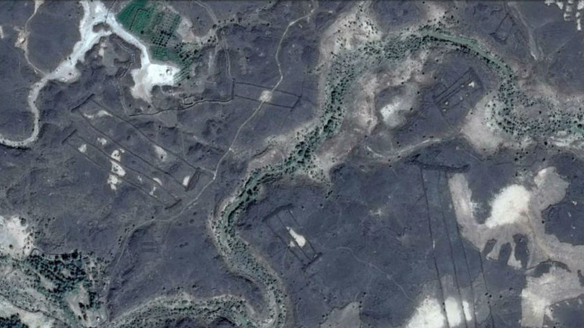 Снимки со спутника Саудовская Аравия