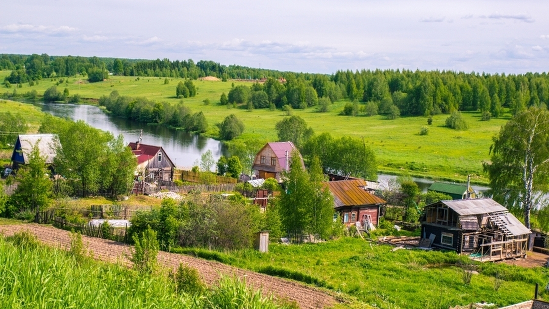 Rural area Russia