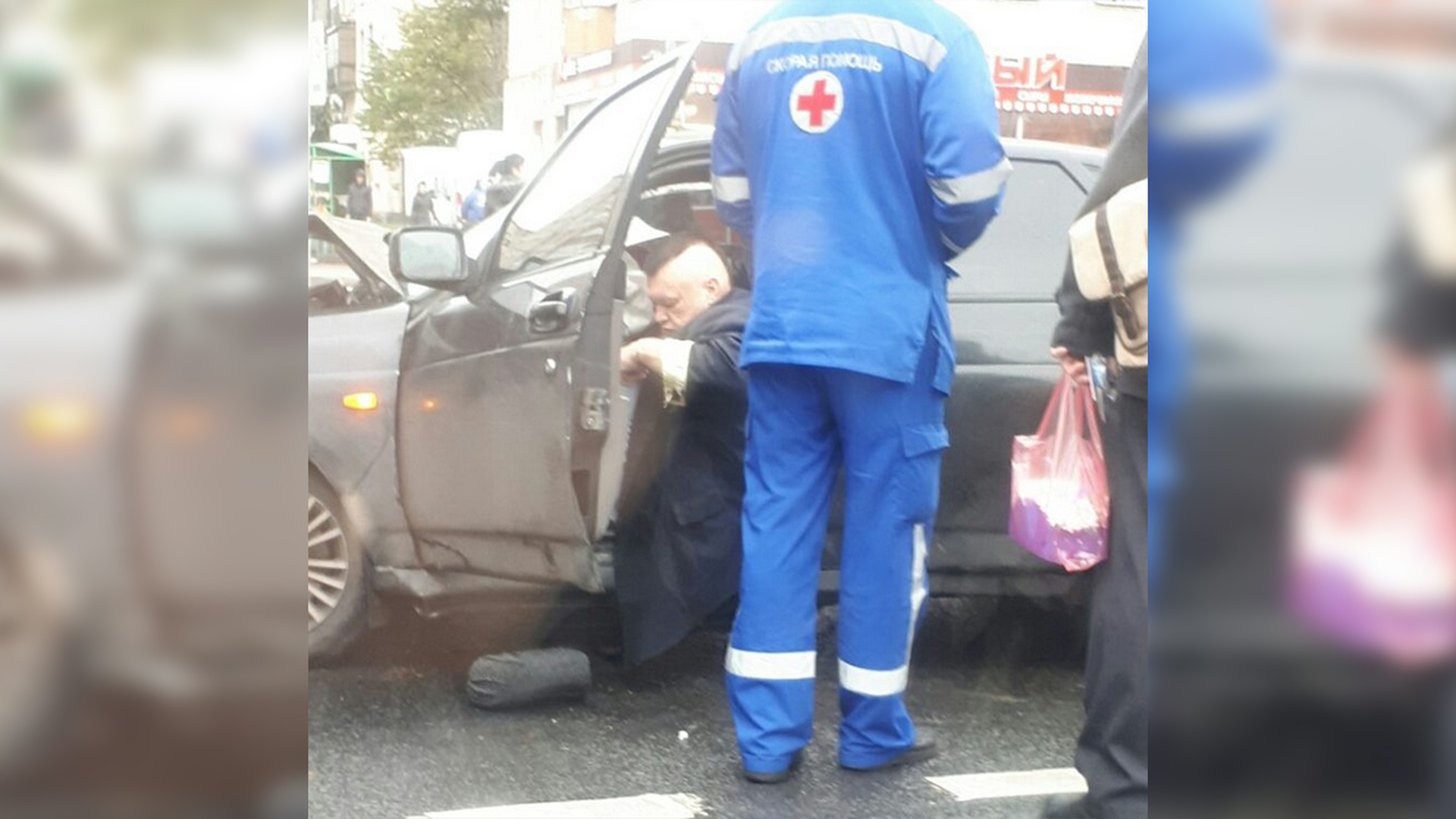 Барецкий попал в дтп