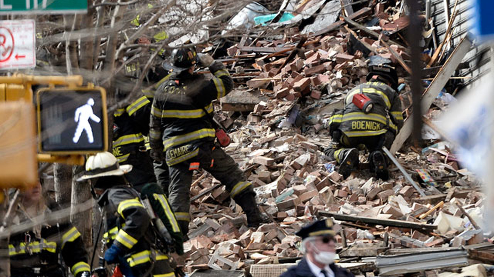 Взрыв нью йорк