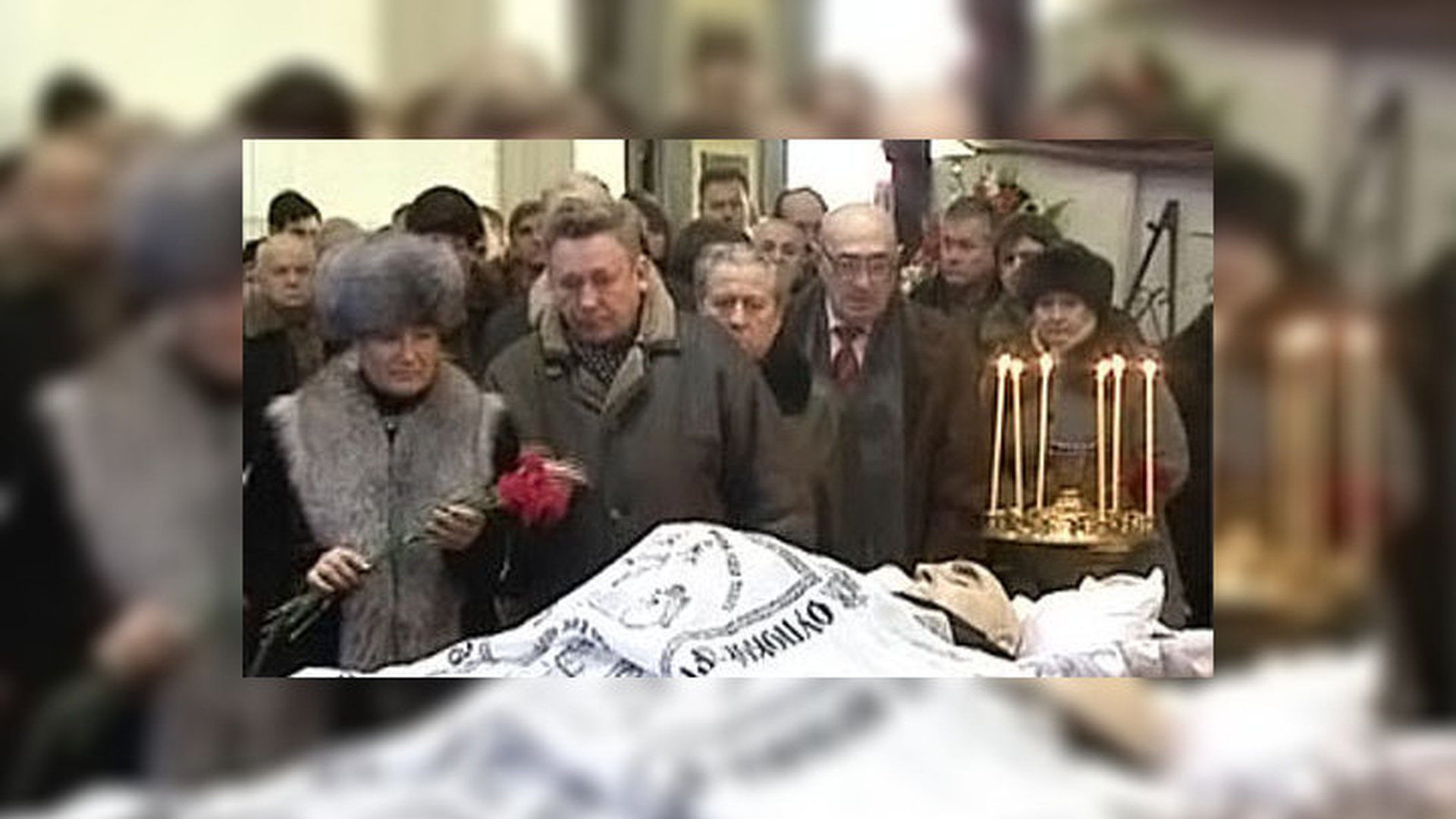 Похороны актера Михаила Астангова