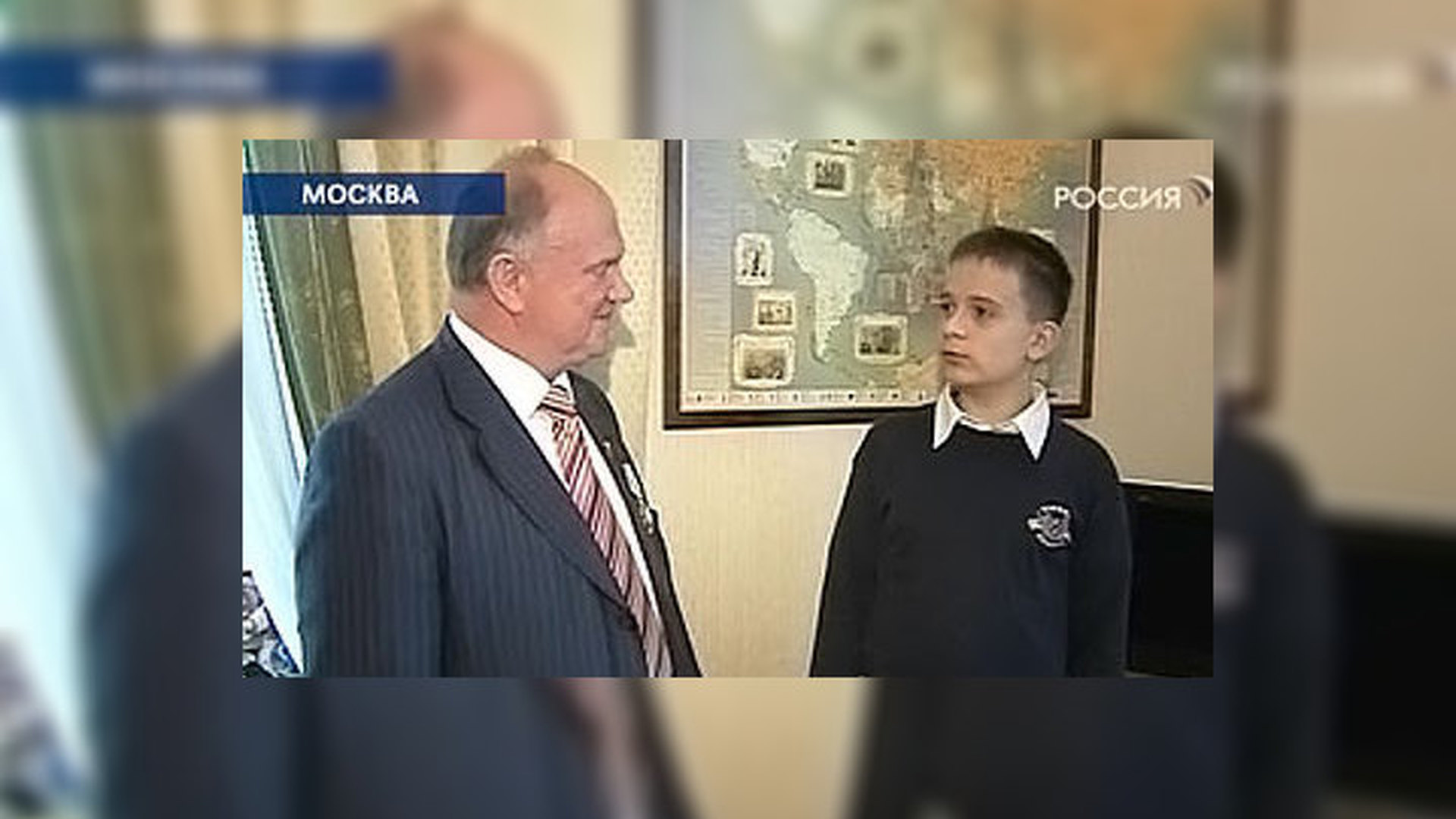 Путин поздравил Зюганова с днем рождения