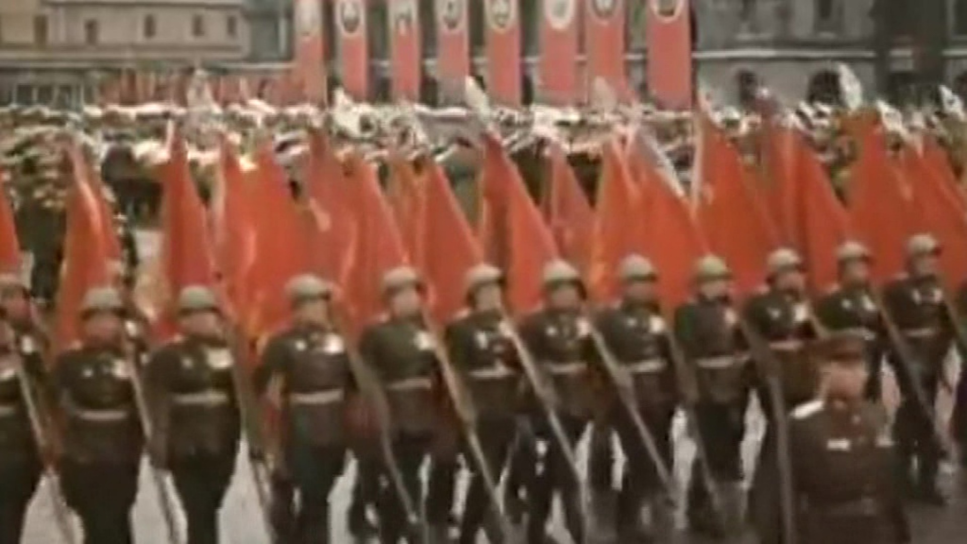 фотографии парада 1945 года