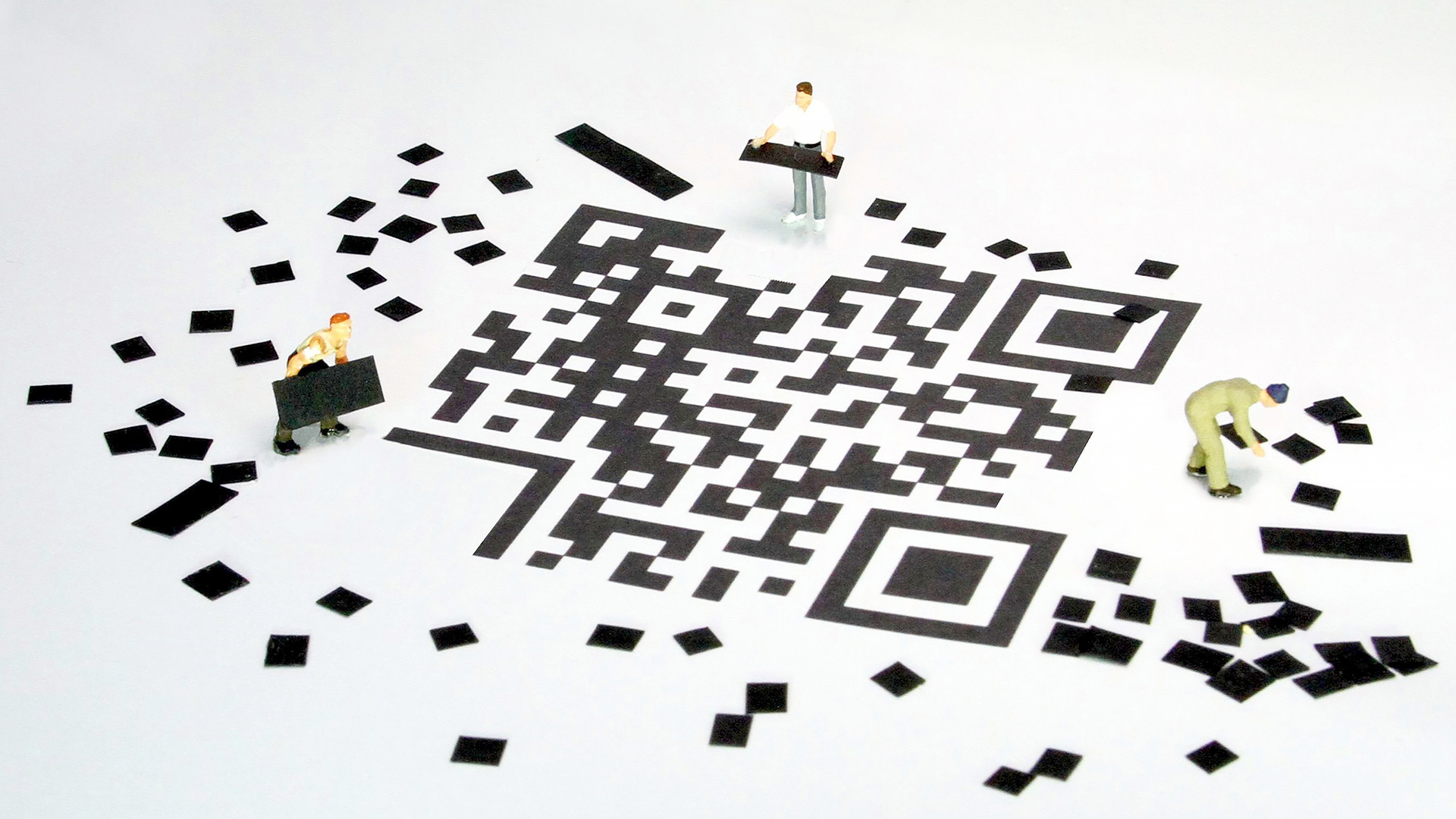 QR код фон