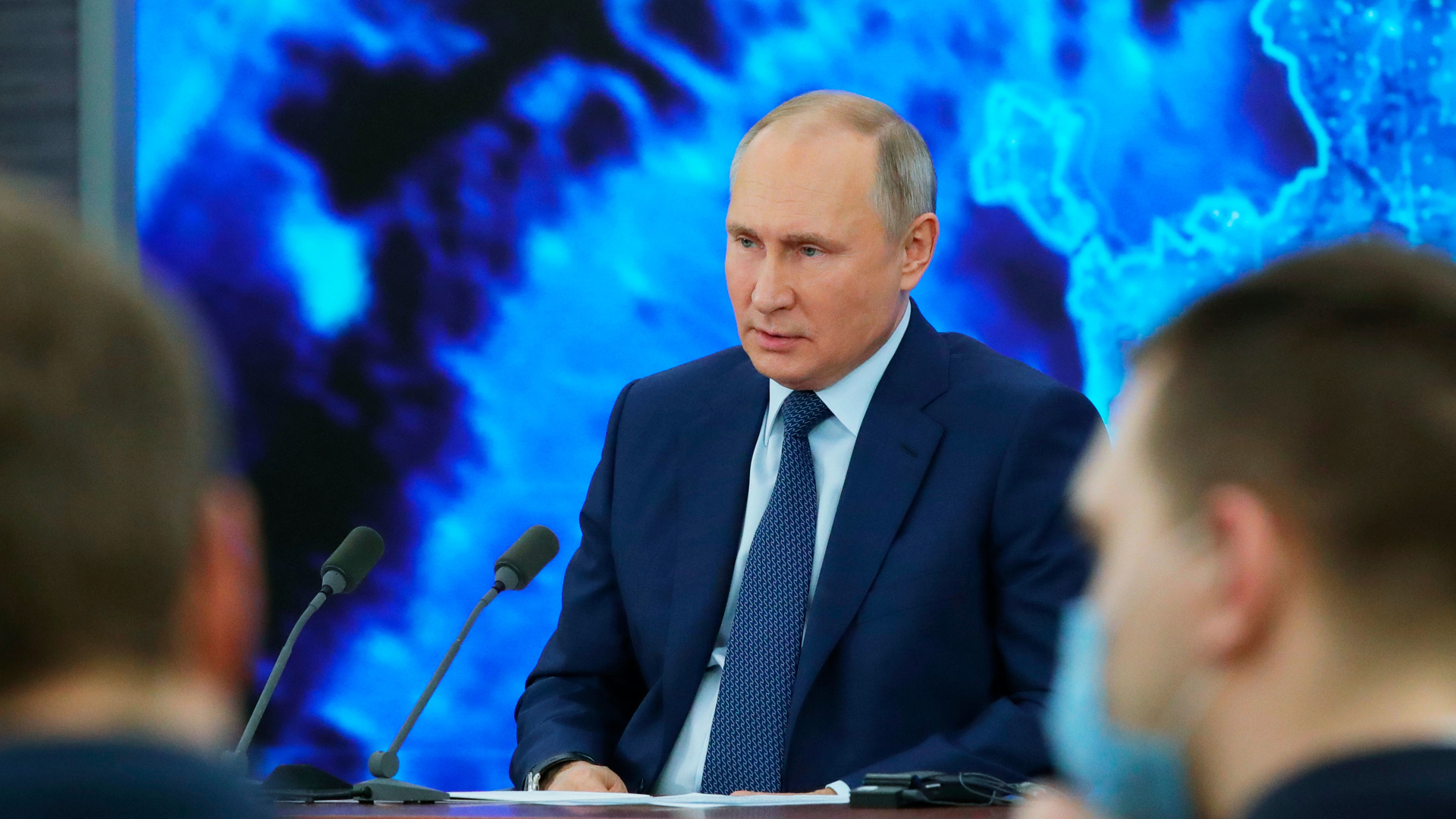 Пресс конференция Владимира Путина