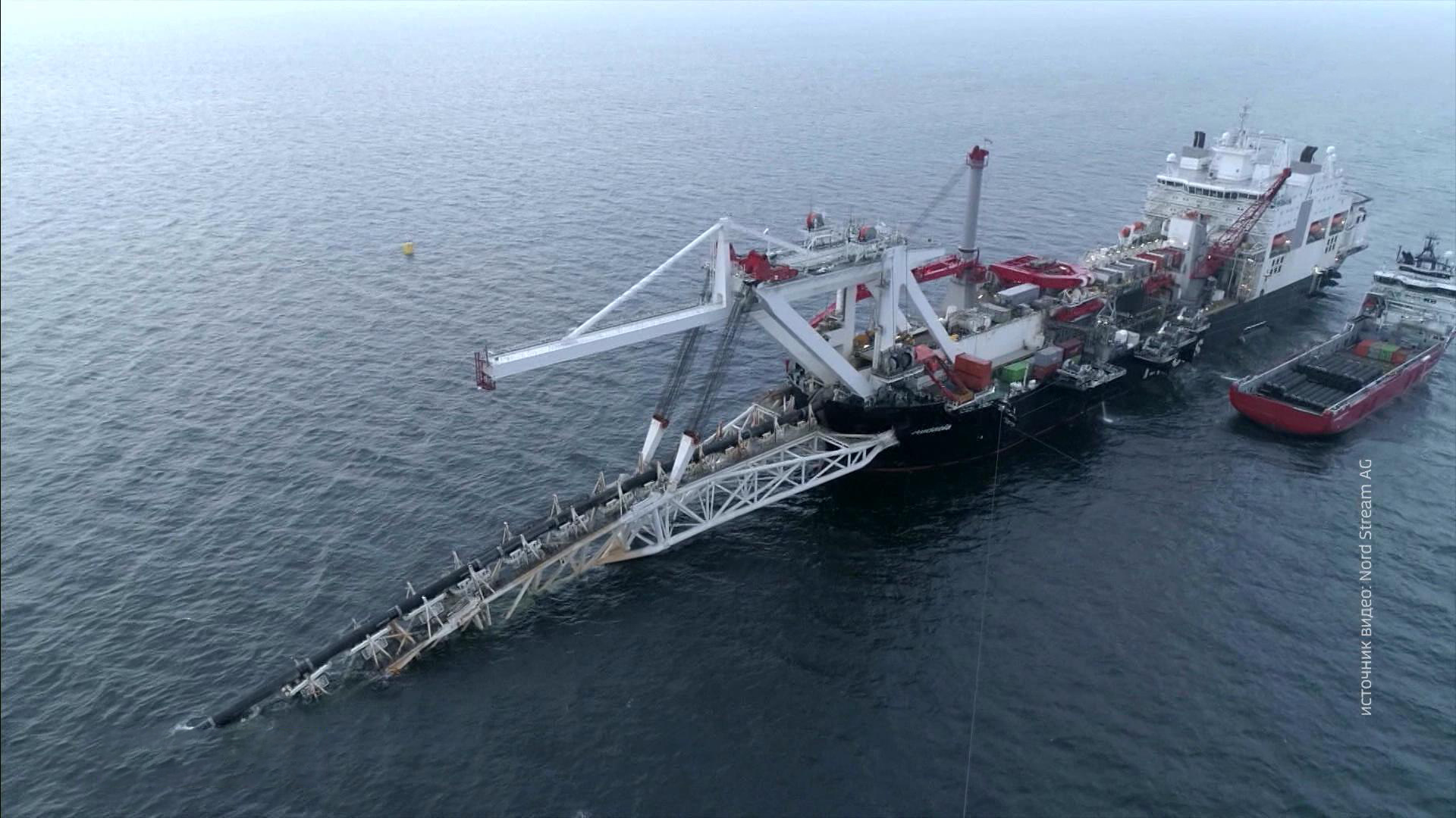 Баржа фортуна скорость укладки труб