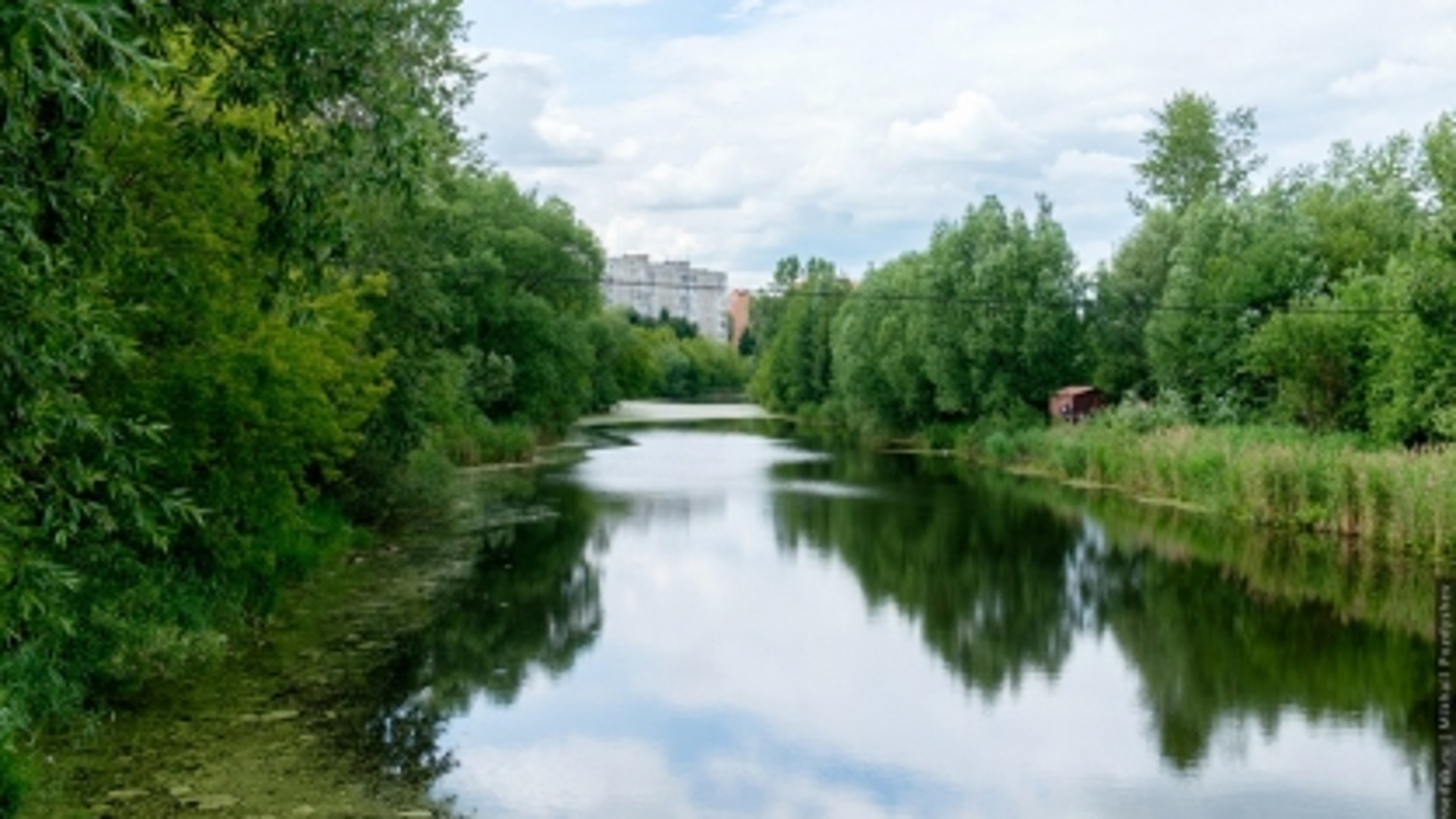 Речка Левинка в Нижнем Новгороде