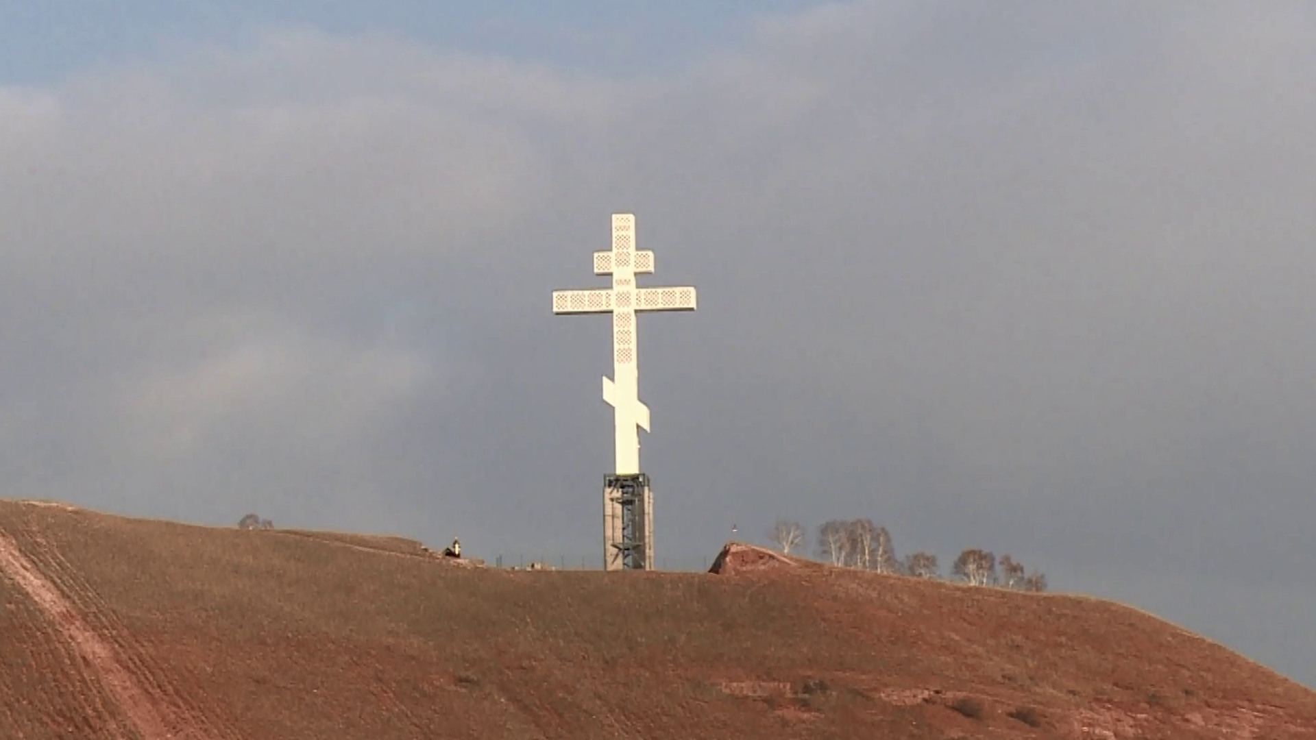 Крест на Дрокинской горе Красноярск