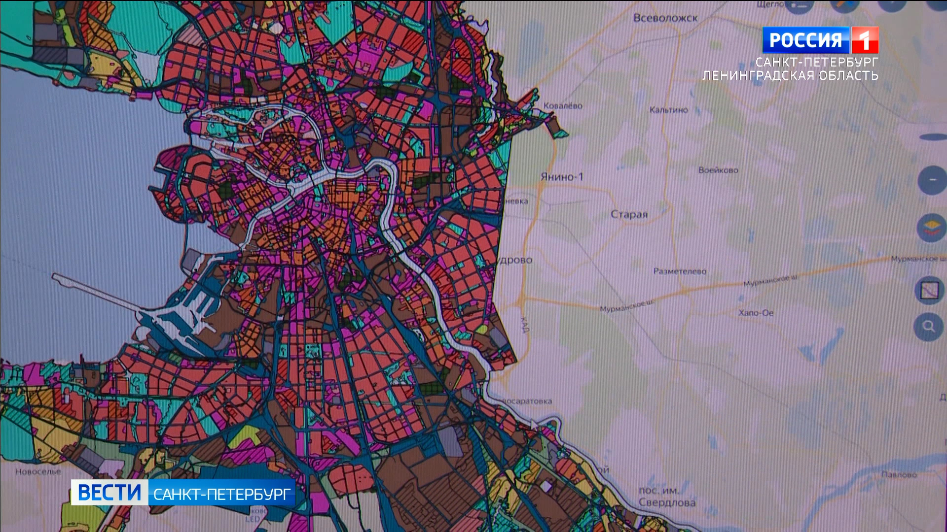 Карта развития санкт петербурга