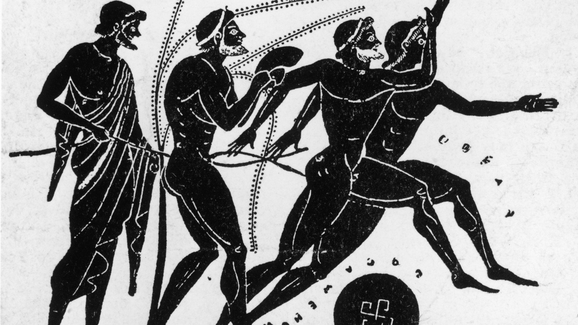 Занятия спортом в древней Греции