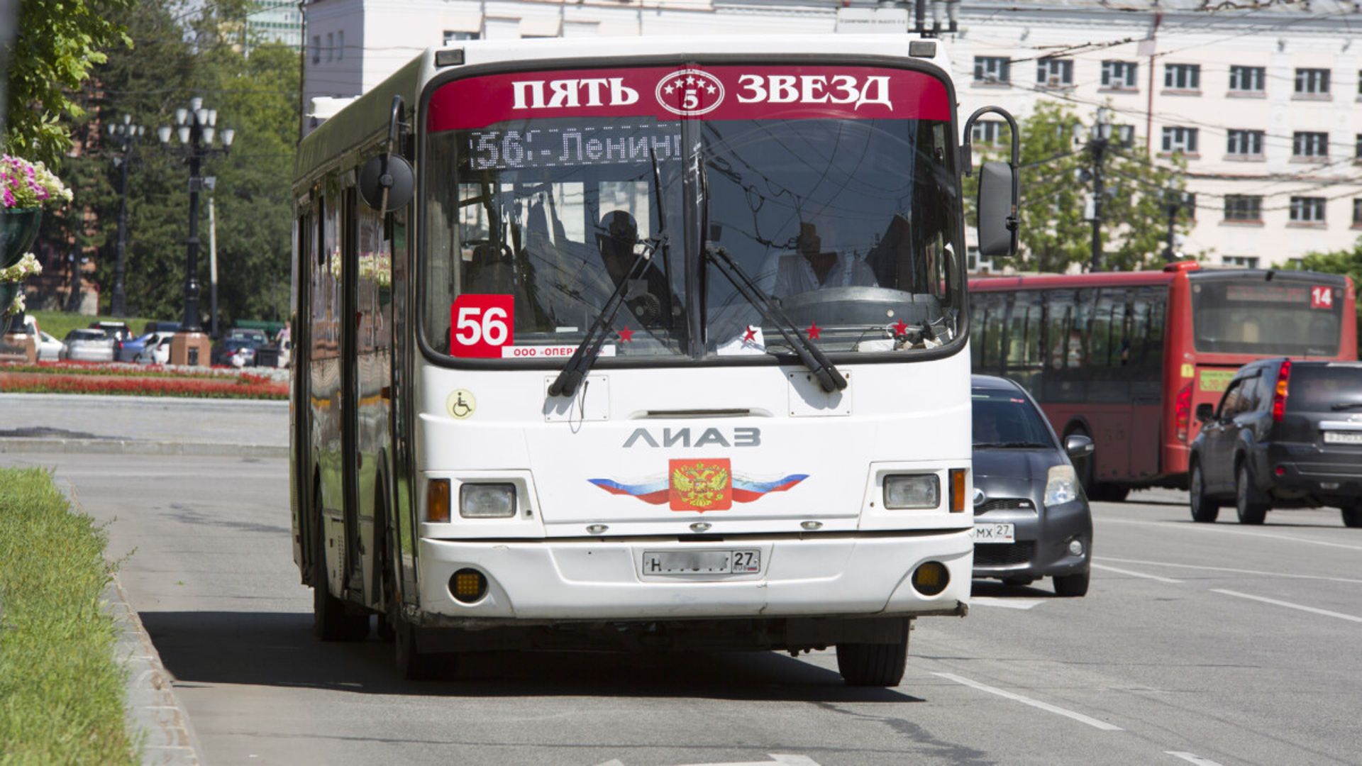 Схема 56 маршрута хабаровск