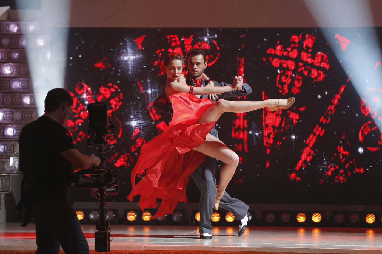 Красивая Ирина Салтыкова В Шоу «Танцы Со Звездами»