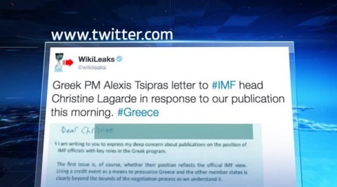 WikiLeaks: МВФ может довести Грецию до дефолта