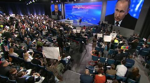 О политике, экономике, экологии, спорте: Путин подвел итоги года