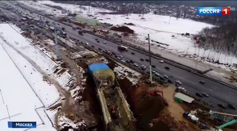 Обрушение тоннеля на Калужском шоссе: работа спасателей завершена
