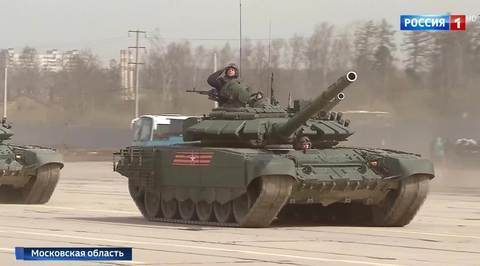 В Алабине прошла завершающая тренировка Парада Победы