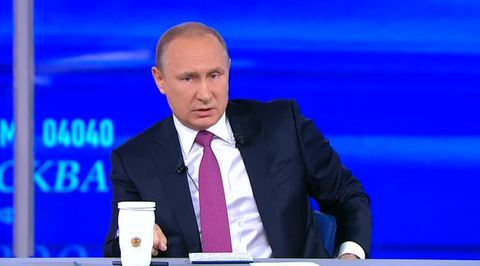 Россияне оценили "Прямую линию" с Путиным
