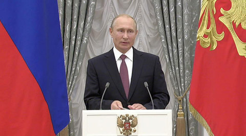 Владимир Путин вручит олимпийцам государственные награды