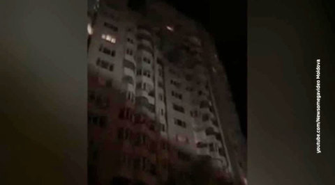 В Кишиневе произошел мощный взрыв в жилом доме, погибли 8 человек