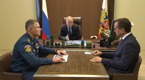 Путин пообещал Кубани помощь федцентра