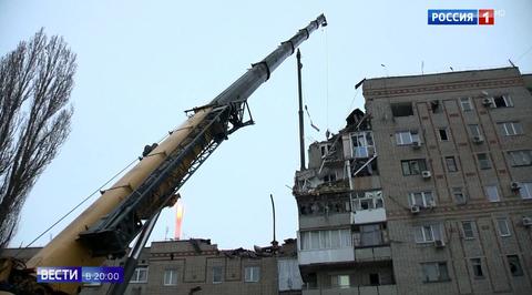 Взрыв газа в городе Шахты: репортаж из поврежденного подъезда