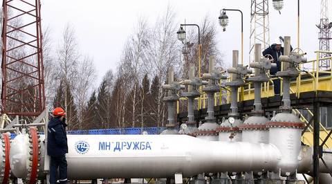 Трубопровод "Дружба" возобновил работу