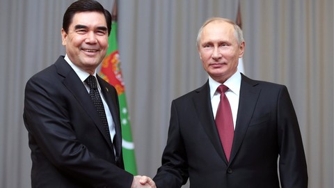 Путин наградит Бердымухамедова орденом "За заслуги перед Отечеством" IV степени
