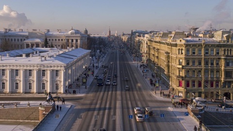 Выход пешеходов на Невский тоже ограничили