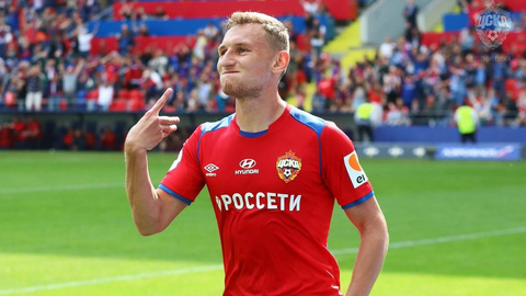 Гол Чалова принес победу ЦСКА в товарищеском матче с "Расингом"