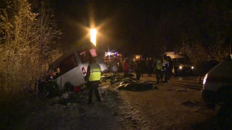 ДТП с 15 жертвами в Марий Эл: задержаны водитель и арендатор лесовоза