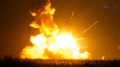 Ракету Antares взорвали сами производители