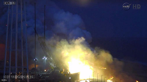Из-за взрыва Antares астронавтам нечем латать МКС