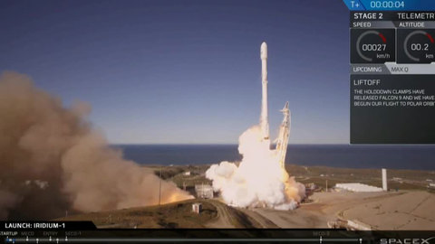 SpaceX повторно запустила и успешно приземлила ступень ракеты Falcon