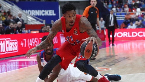 Баскетболист ЦСКА Клайберн признан MVP Евролиги в апреле