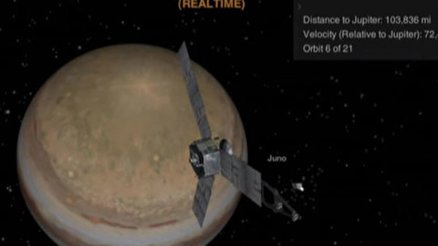 Зонд Juno впервые в истории пролетит над Юпитером