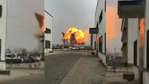 При взрыве на химическом заводе в Китае погибли шесть человек