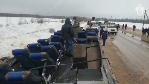 СК обнародовал видео осмотра места смертельного ДТП с автобусом в Калужской области
