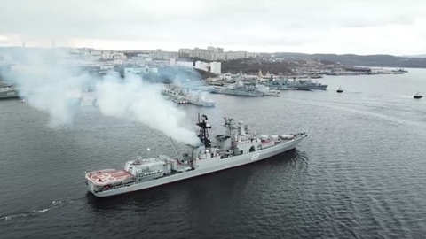 "Североморск" следит за кораблями НАТО в Норвежском море