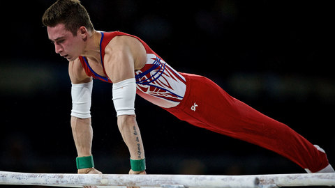 Гимнаст Белявский – чемпион Европы в упражнениях на перекладине