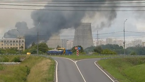 МЧС: пожар на ТЭЦ-27 локализован