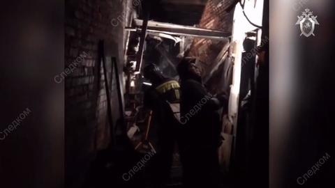 СКР опубликовал видео осмотра сгоревших квартир в доме на Никитском бульваре