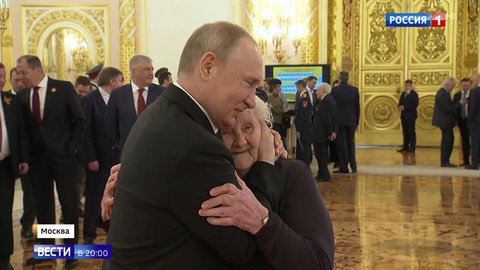 Путин: российский народ чтит поколение победителей